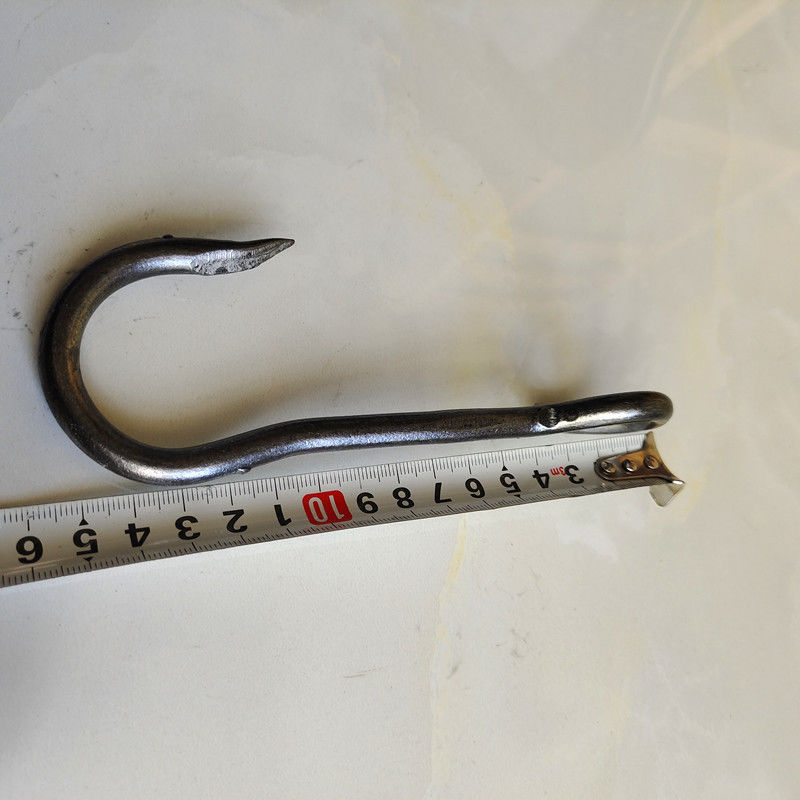 钢钩子挑水扁担钩子s铁挂钩园林工具吊钩铁钩起重钩子货钩拉钩 10个
