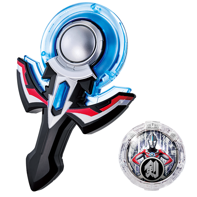 万代(bandai)万代(bandai)罗布奥特曼变身器罗布回旋闪光头镖 水晶