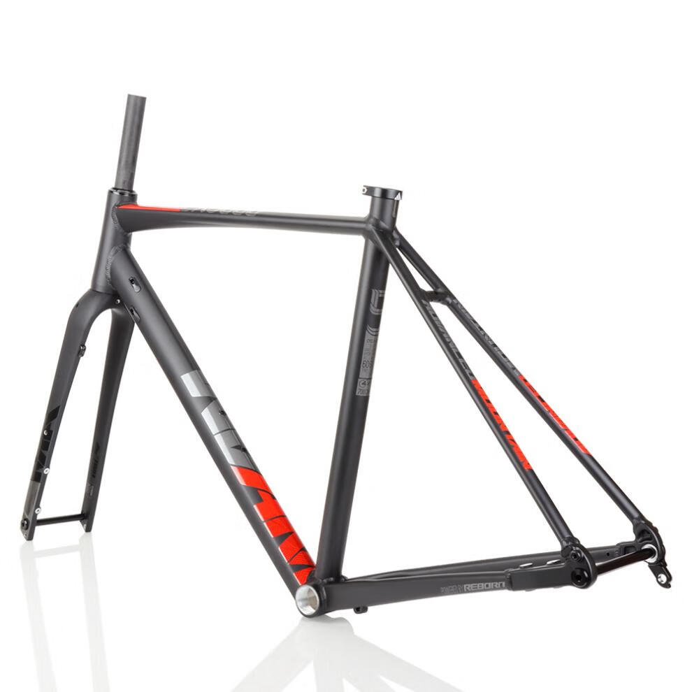 cx5000轻量铝合金 公路自行车架700c 桶轴碟刹公路车 碳纤前叉 700x