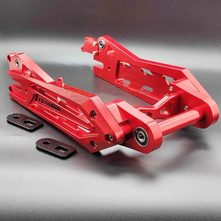 适用于【雅迪x5】双管平叉电摩小大牛n1s ngt直上改装后铝合金电动车