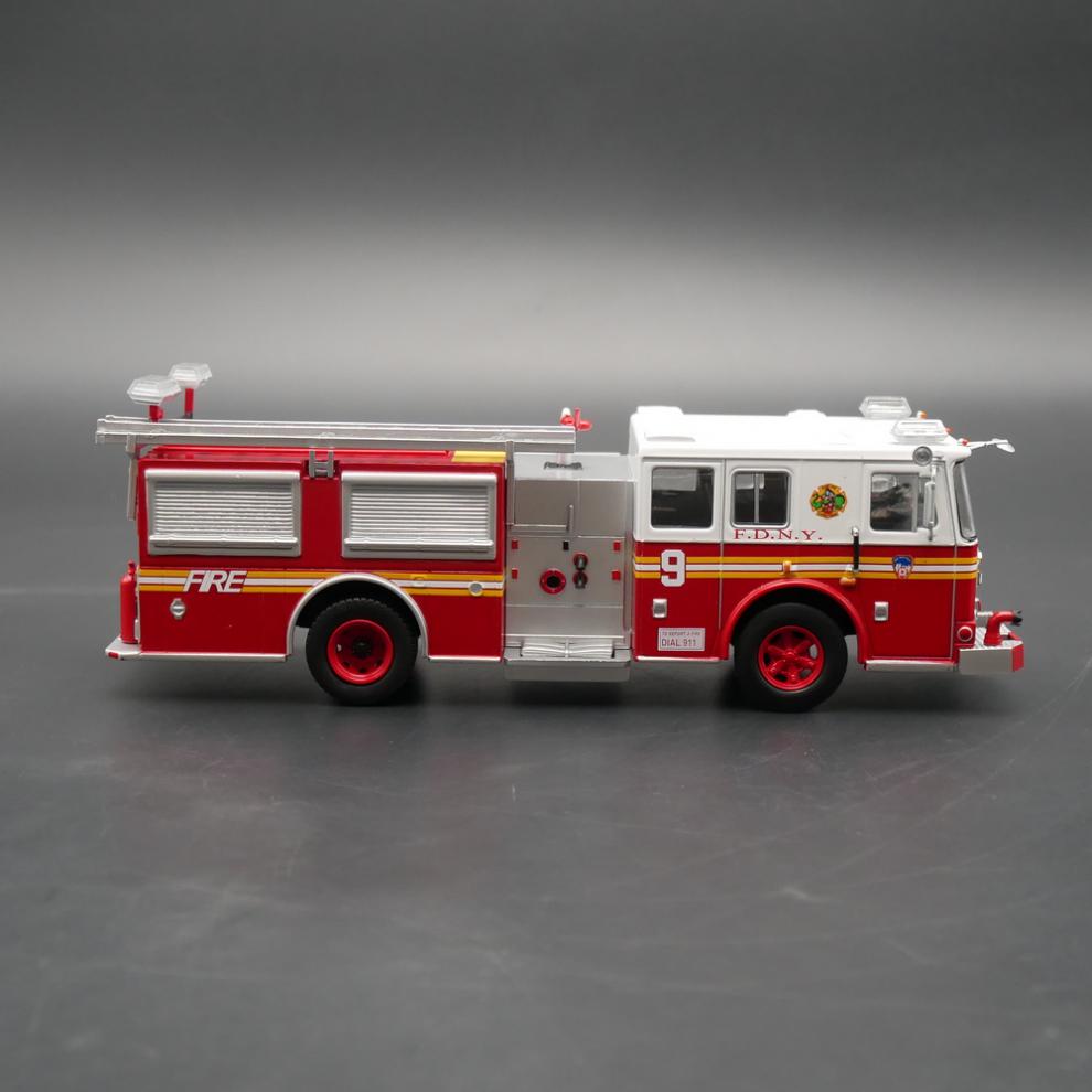 ixo 1:43 pumper seagrave美国消防车高压水车泵车合金汽车模型【图片