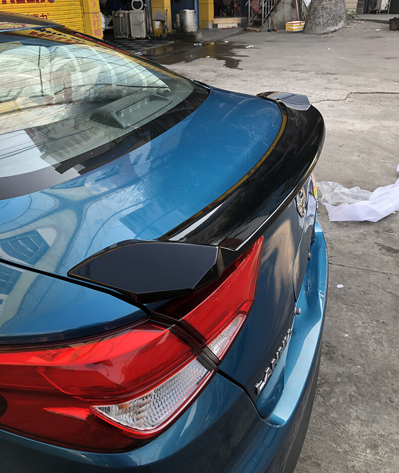 适用于蓝鸟尾翼蓝鸟尾翼16-20款新蓝鸟改装压尾定风翼免打孔运动