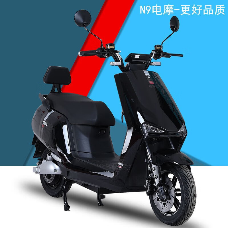 新款雅迪同款n9車型電動車72v石墨烯長跑王外賣高速電摩60v男女雙人