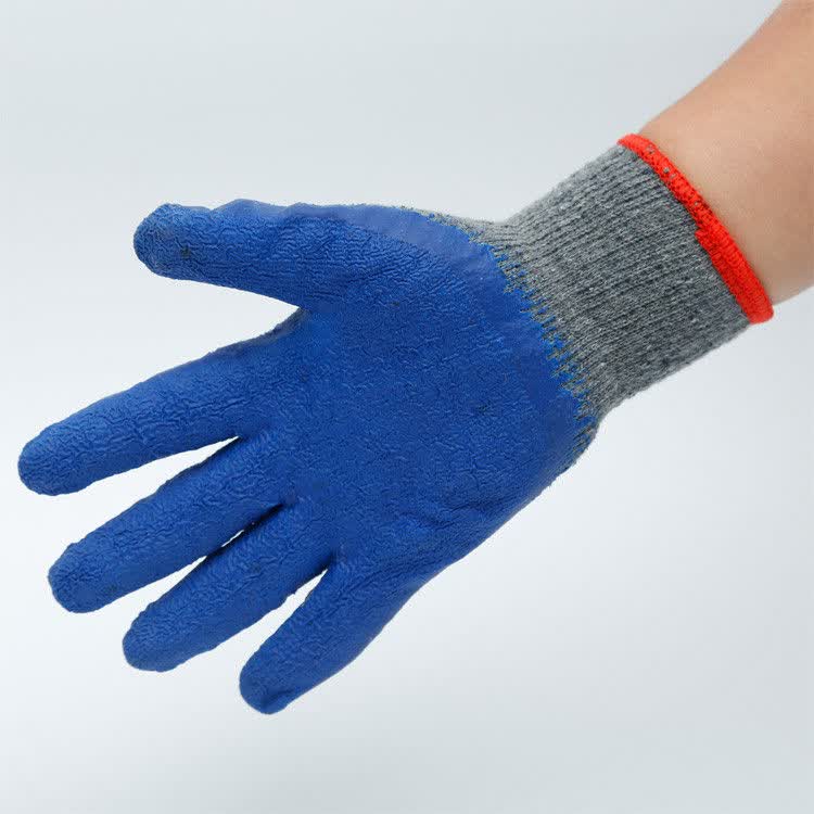 dicify新品木工专用手套劳保工作加厚橡胶耐磨防滑浸胶防护干活劳动