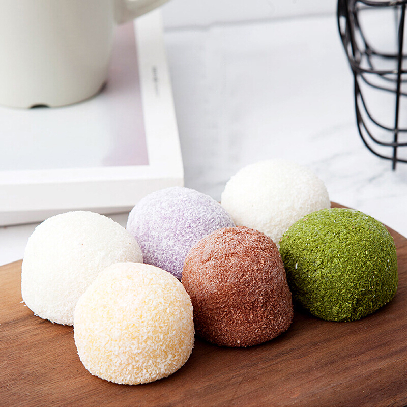 椰蓉大福雪媚娘甜品250g日式大福抹茶榴莲大福 巧克力味