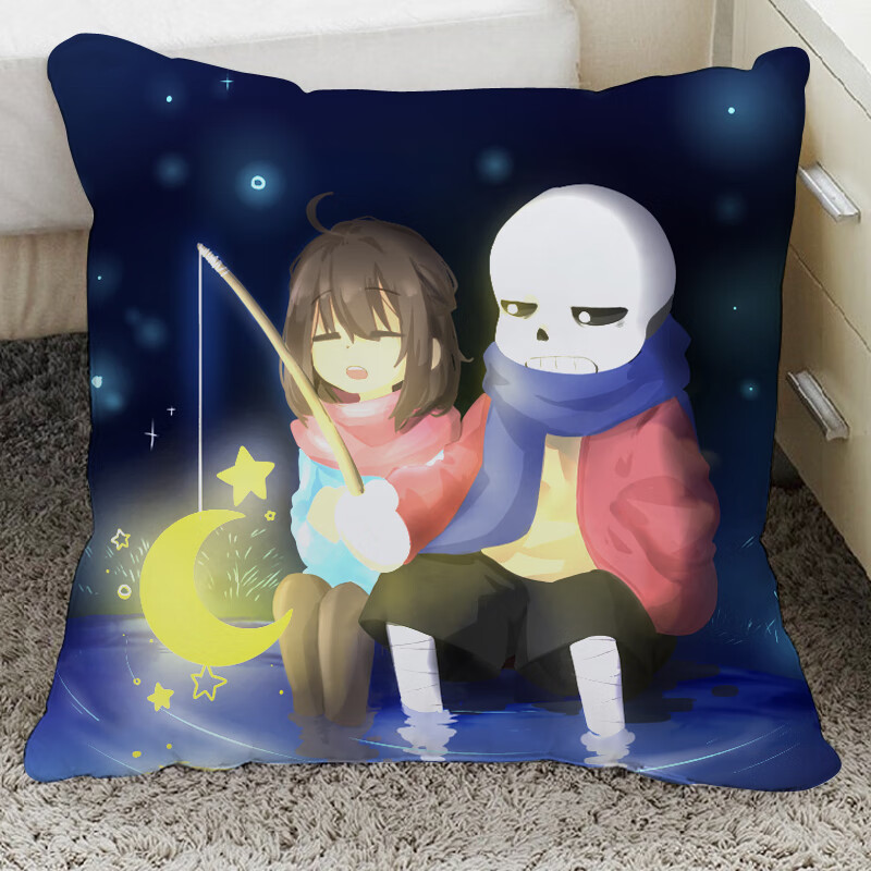 传说之下抱枕sans骷髅兄弟动漫游戏周边undertale玩偶公仔950x50cm