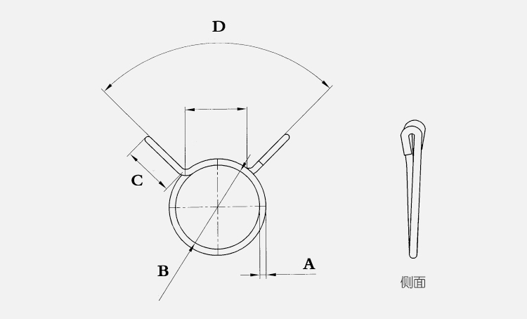 定做 不锈钢水管卡簧软管夹弹簧卡箍手捏快装油管管卡抱箍卡子qs