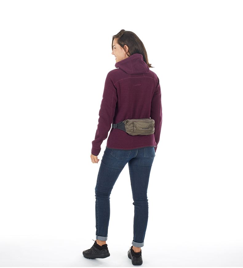 mammut猛犸象男女户外耐用多功能腰包neuvevillebumbag0514钢铁灰2l