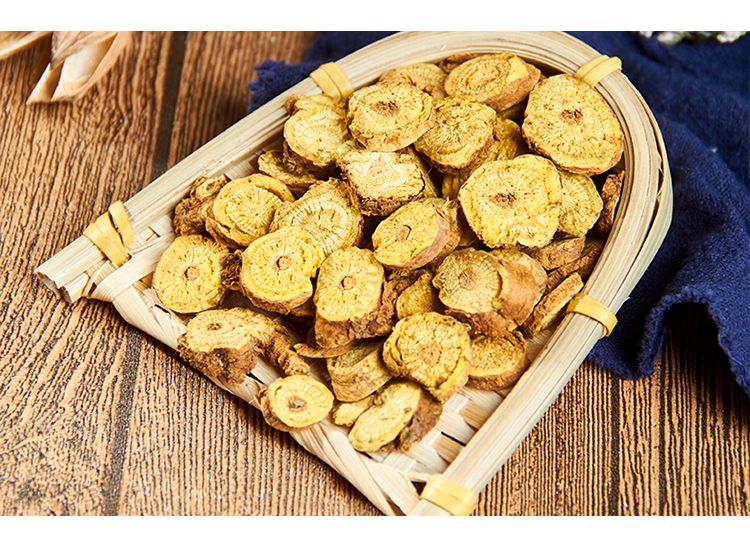 北京同仁堂 内蒙黄芩片中药材黄芩粉黄芩干茶叶酒炙黄芹丸黄柏黄连