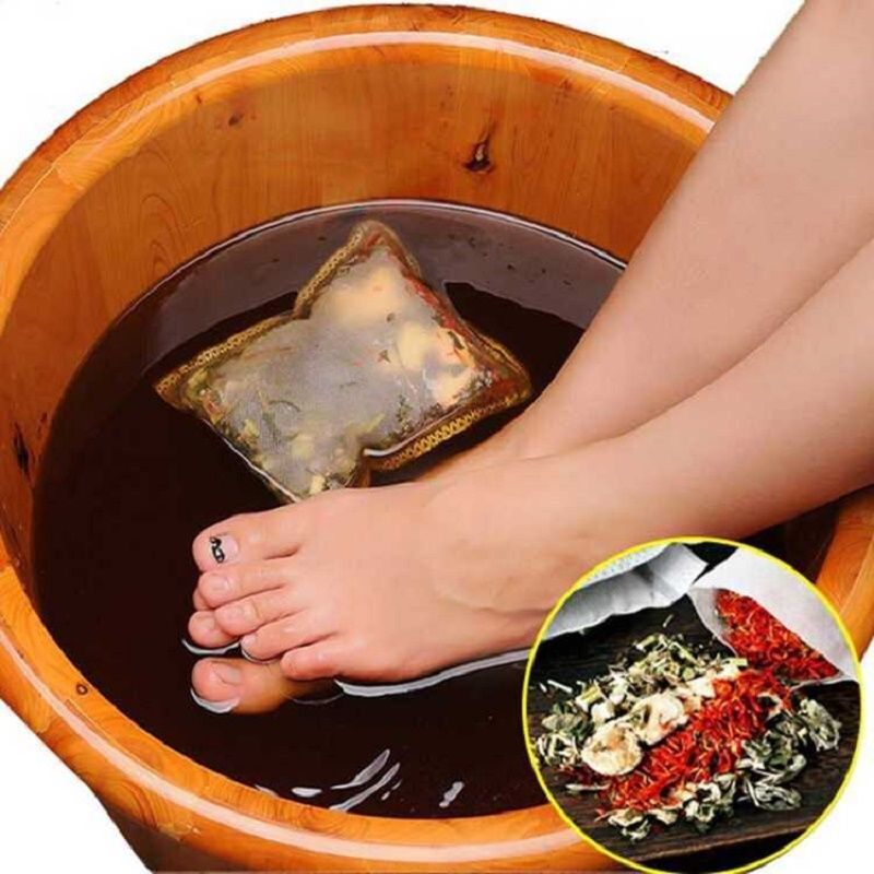 泡脚包足浴包 艾草泡脚包泡澡包藏红花益母草老姜泡脚粉足浴包泡脚粉