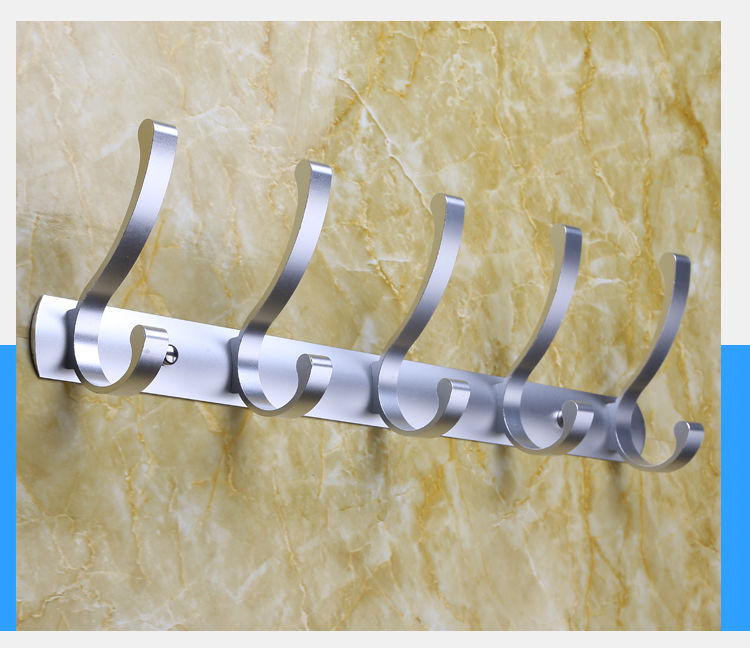 无痕挂钩免打孔欧式大挂衣钩黑色衣服挂钩挂衣架客厅衣挂排钩墙上壁挂