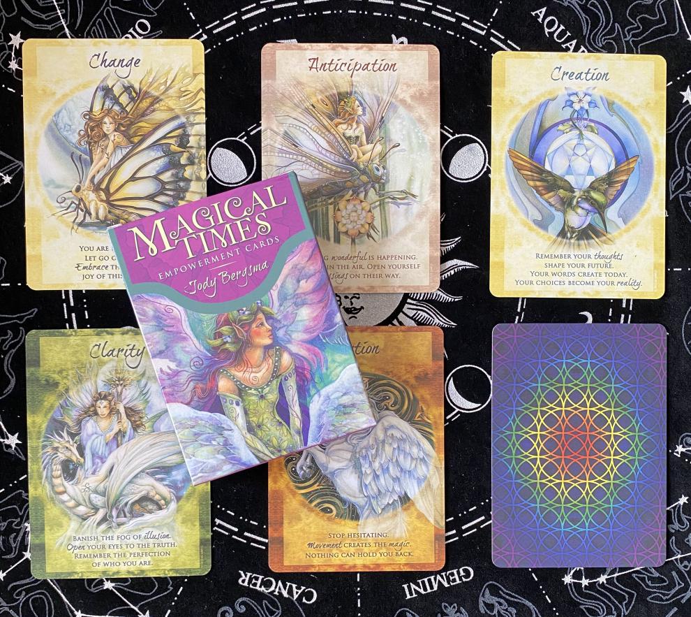 天使梦境财富天使麦克尔黑月占星天使回应星子英文神谕卡 疗愈之语