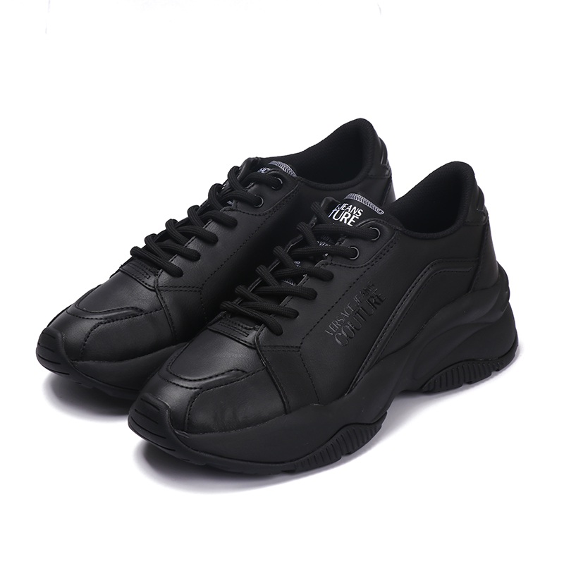 versace范思哲男鞋时尚老爹鞋运动系带跑鞋美杜莎增高男士小白鞋网格