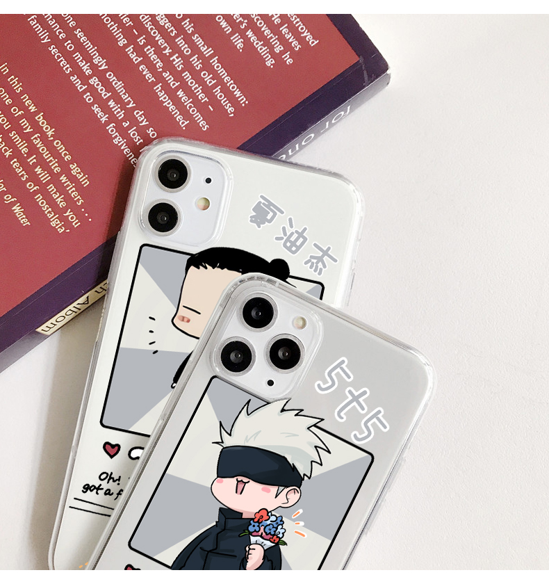 咒术回战手机壳苹果12五条悟11咒术回战promax狗卷棘x动漫xr卡通xsmax