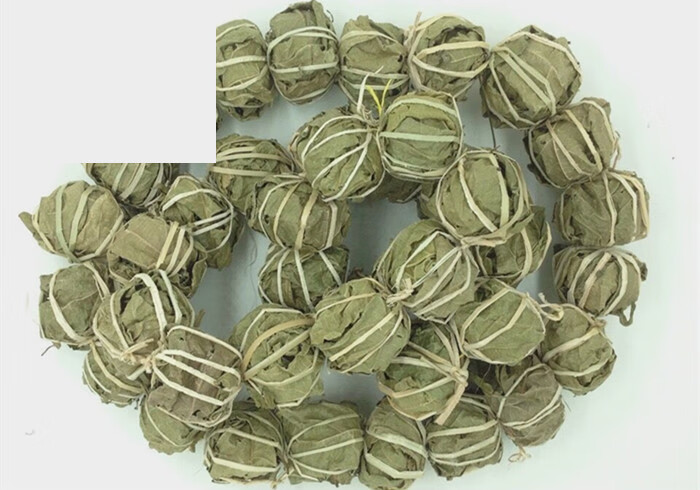 茗播鹧鸪茶海南三亚特产鹧鸪茶凉茶120颗球新茶简装款10串