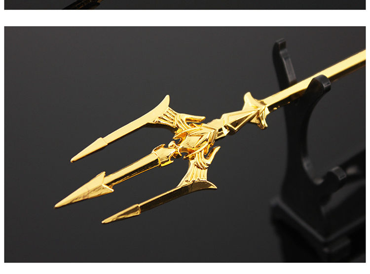 金属超大号 斗罗唐三合金周边 瀚海版模型摆件金属玩具 12cm邪月弯刀