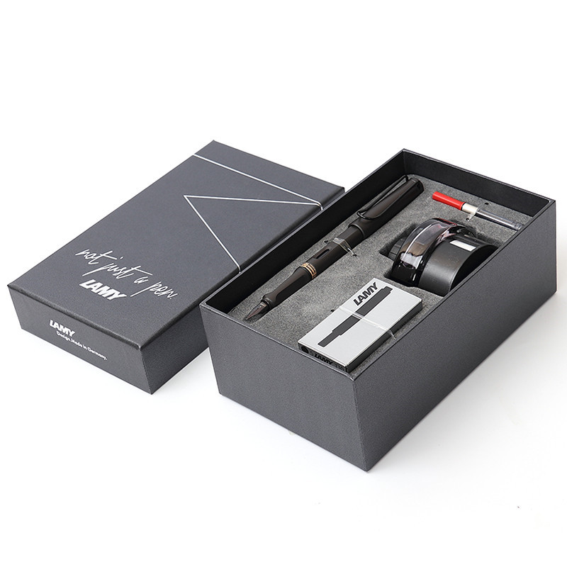 德国凌美lamy2022限量版练字墨水礼盒装男女礼白色周年墨胆礼盒f尖