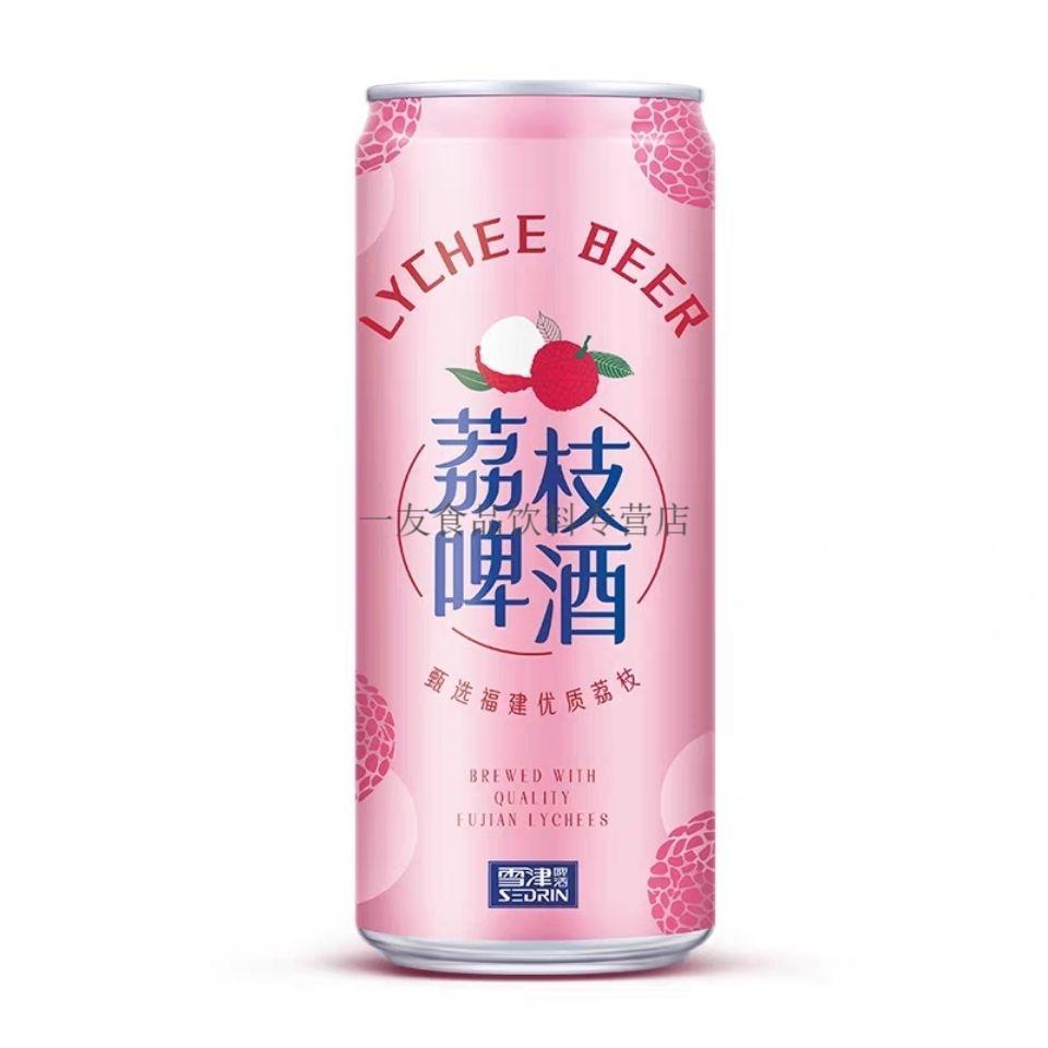 雪津荔枝果味啤酒精酿sedrin雪津荔枝果味啤酒精酿310ml24听罐啤整箱