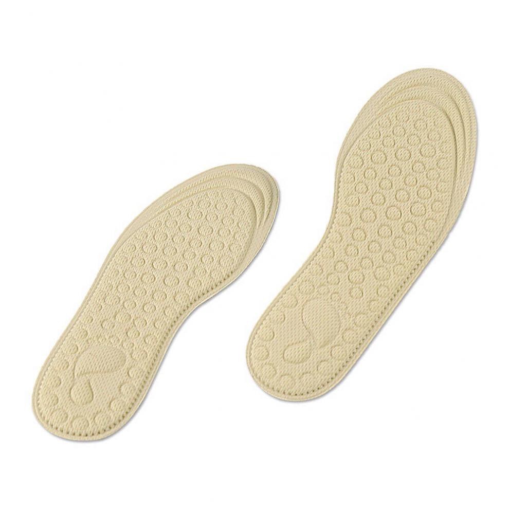 美mz儿童鞋垫4d海绵吸汗软鞋垫运动休闲减震可裁剪印花按摩鞋垫粉色小