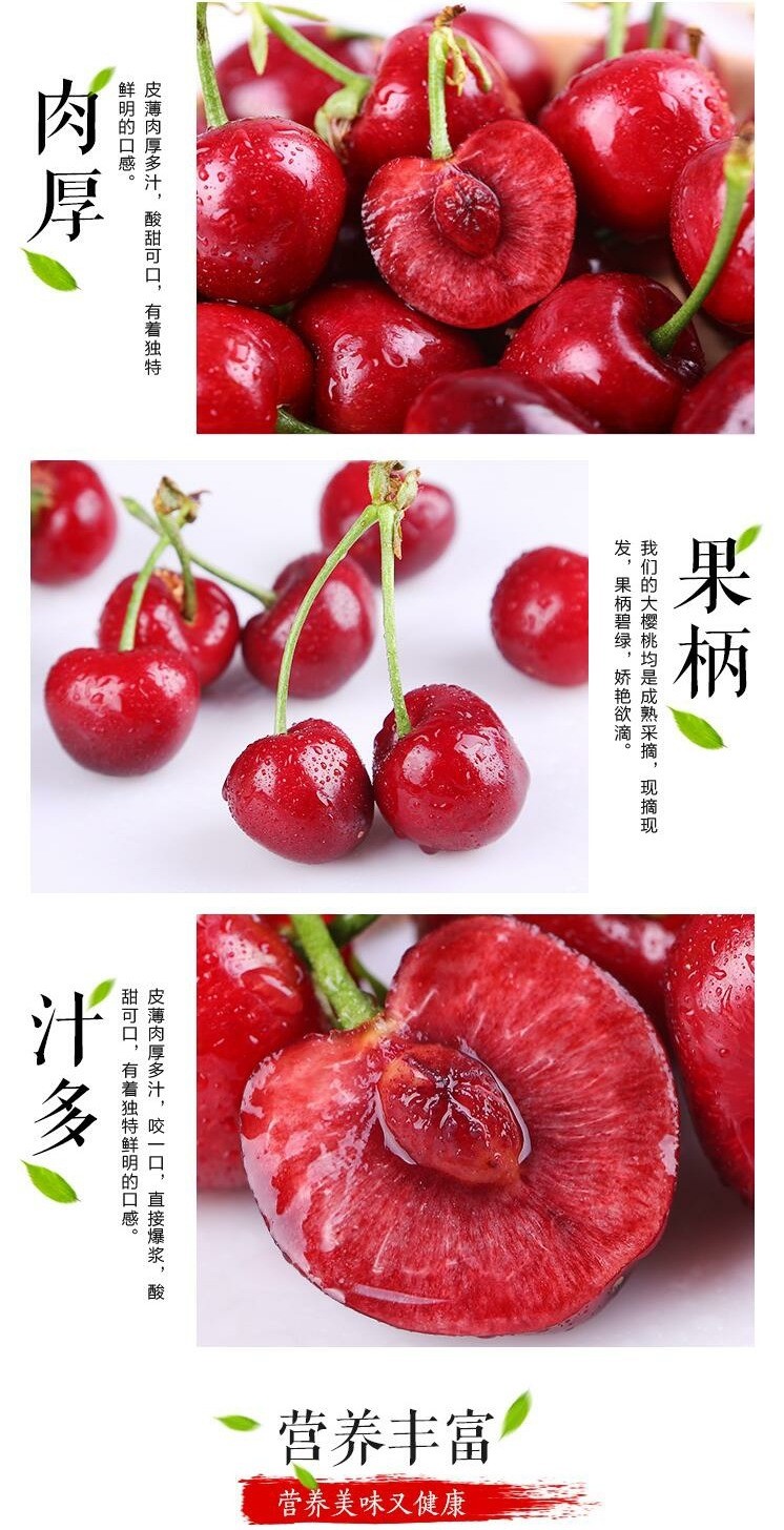 顺丰空运隔日达山东国产车厘子新鲜孕妇水果园现摘现发整箱1500gxl