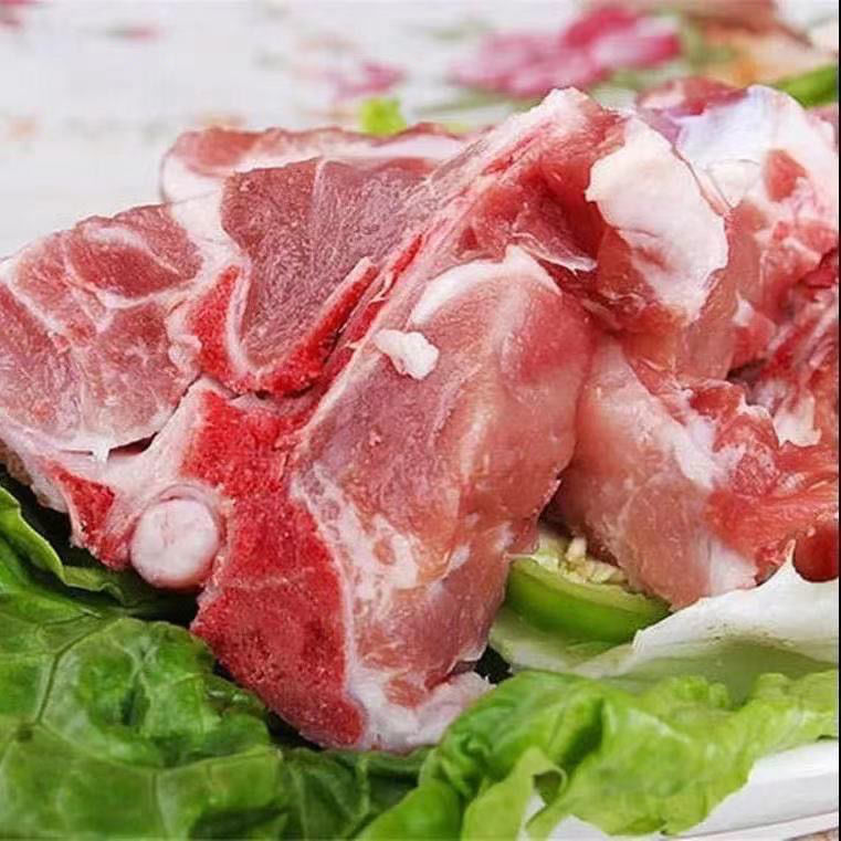4斤多肉猪脊骨龙骨猪脊椎骨新鲜冷冻带肉脊骨段速冻带猪肉大骨头新鲜
