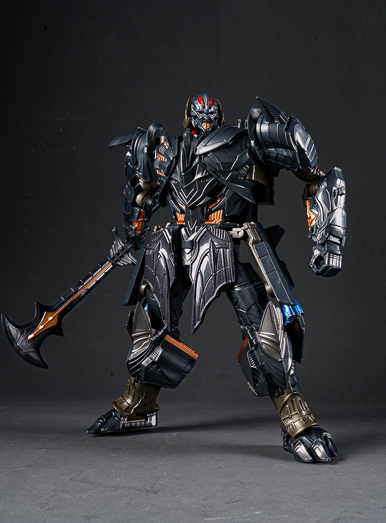 黑曼巴变形玩具金刚合金飞机威震天擎天柱大黄蜂钢索模型 【现货】ls