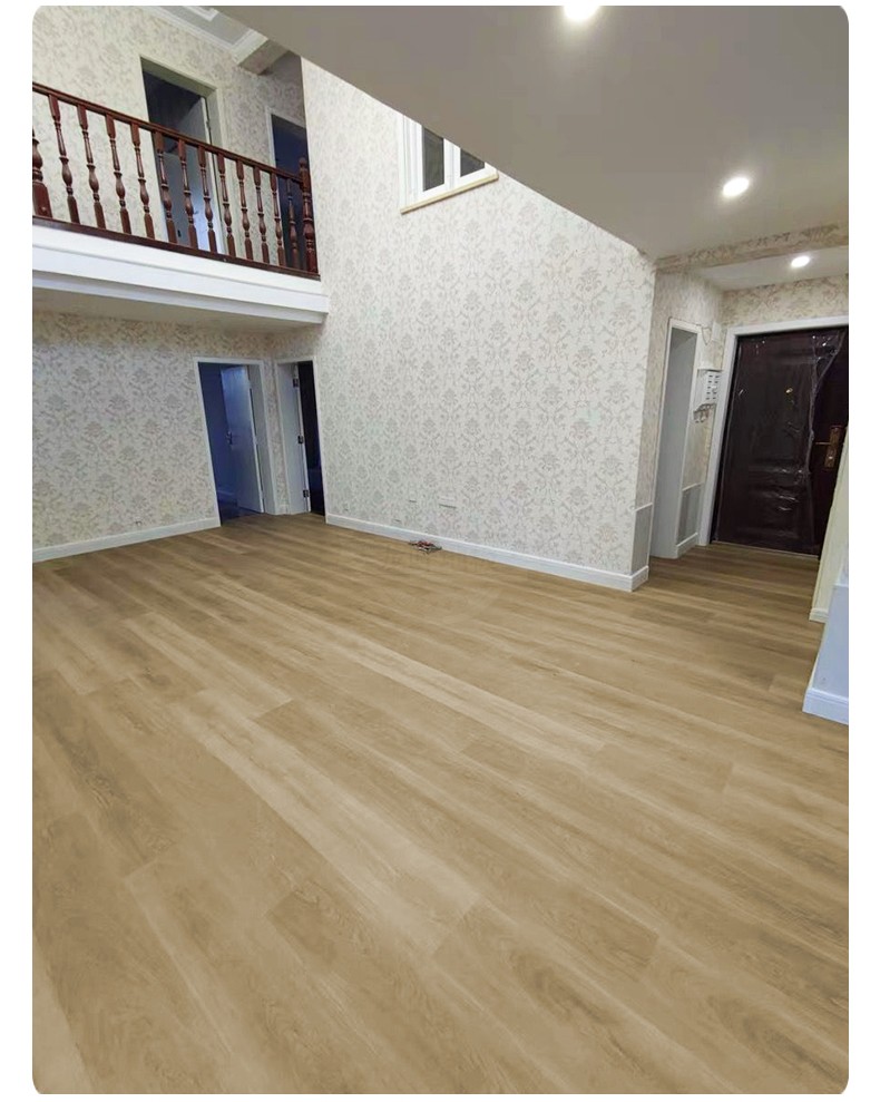 石塑地板龙叶wpc20家用防水地暖石晶spc石塑pvc木塑复合木地板锁扣式