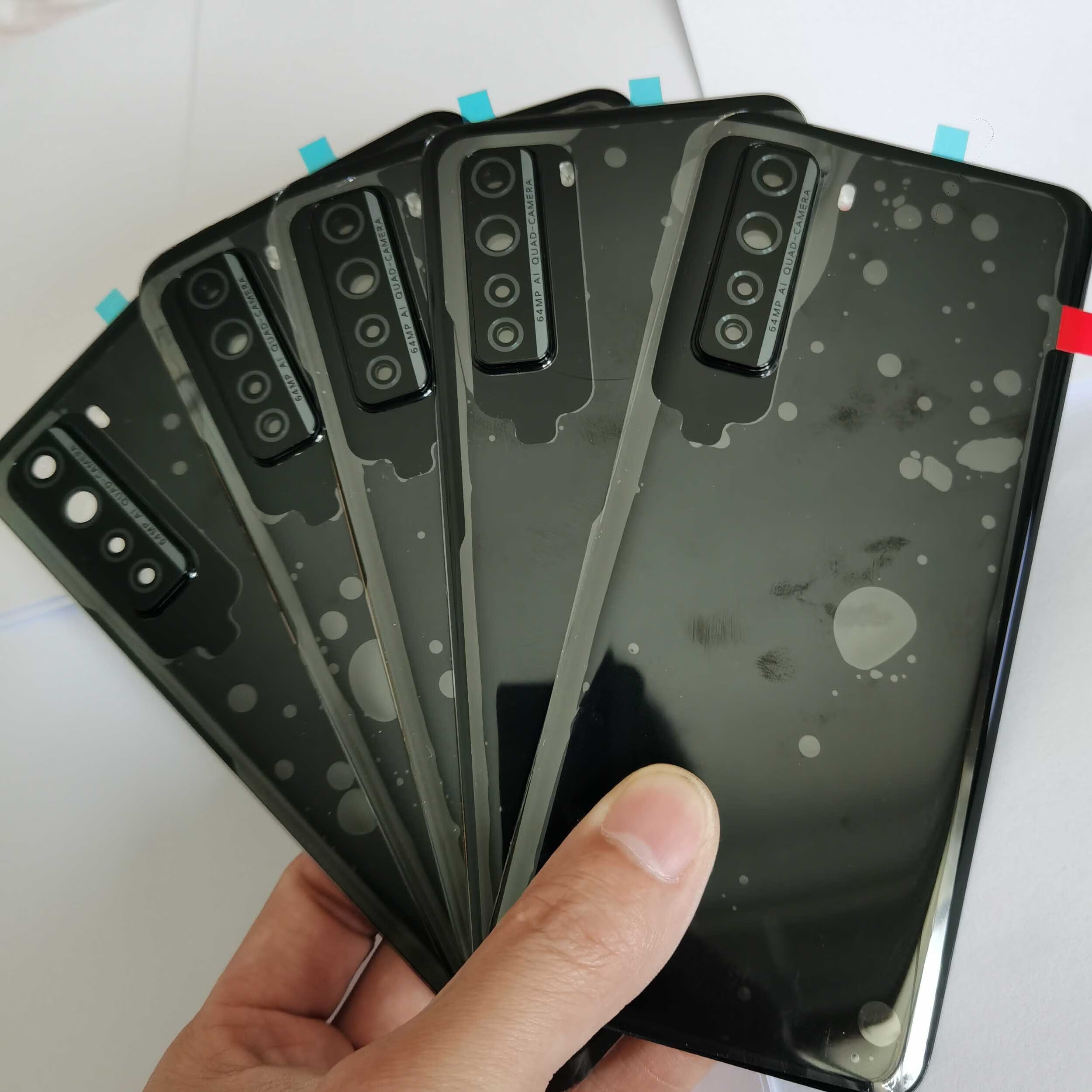 华为nova7 7se玻璃后盖nova8pro手机外壳电池盖后屏 nova7【七号色】