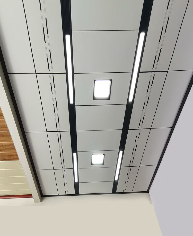 外墙保温装饰一体板集成吊顶300x600铝扣板厨房卫生间客厅天花装修