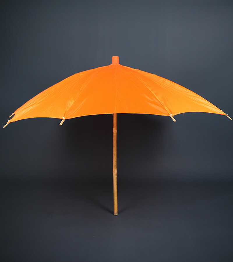 60小·米生态家居通用油布伞沛欣手工竹伞桐油直杆伞长柄雨伞老式