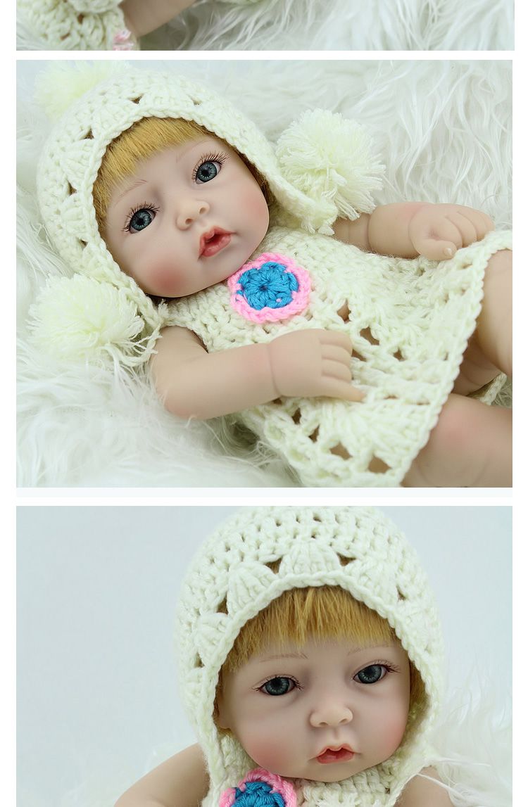 仿真重生婴儿洋娃娃全软硅胶可入水洗澡娃娃儿童玩具女孩礼物菲儿女孩