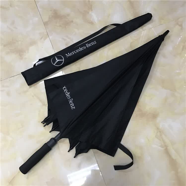 奔驰车载雨伞汽车glaglce级glbc级迈巴赫a级全自动折叠伞车上雨具伞具