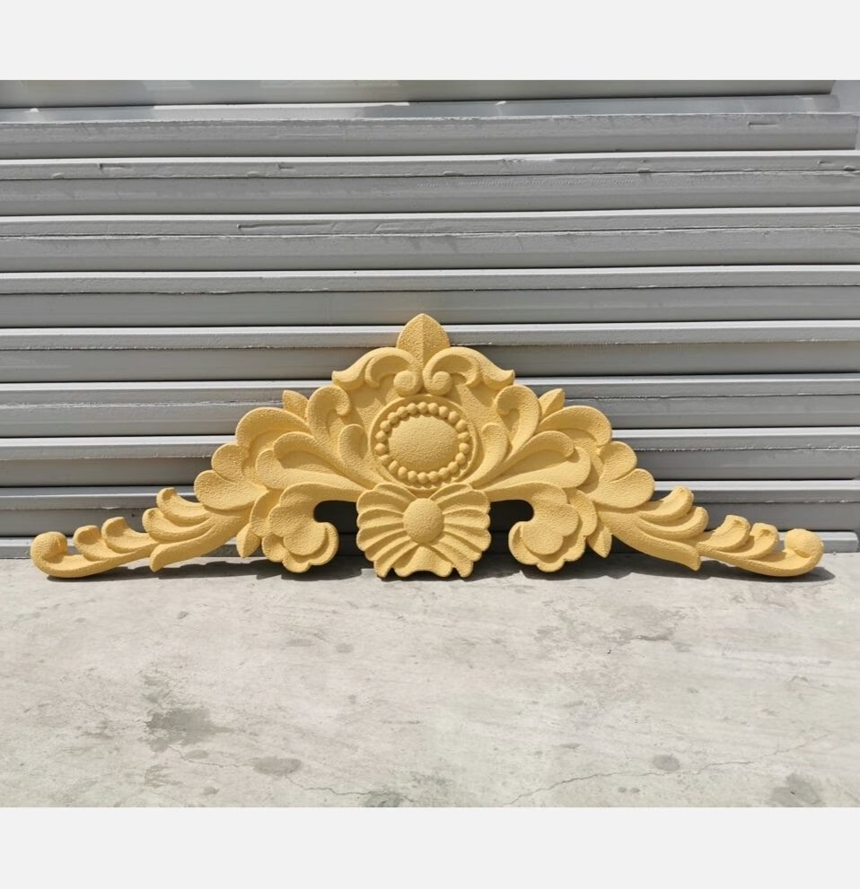 浮雕欧式别墅外墙装饰门头别墅门头装饰浮雕花sh252长1600x高500毫米