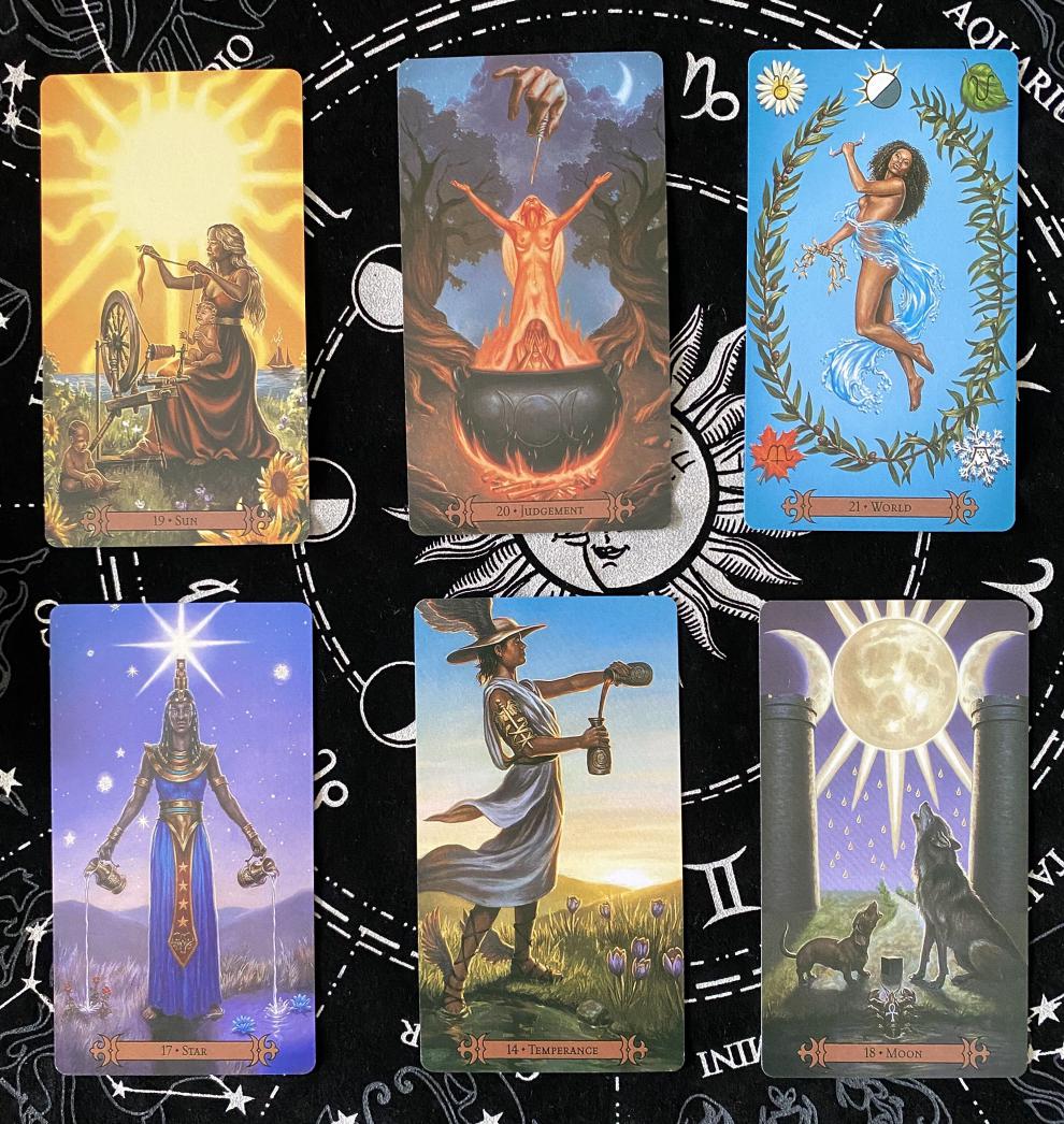 modern spellcasters tarot 现代施法者塔罗牌英文占卜卡牌 现代施法