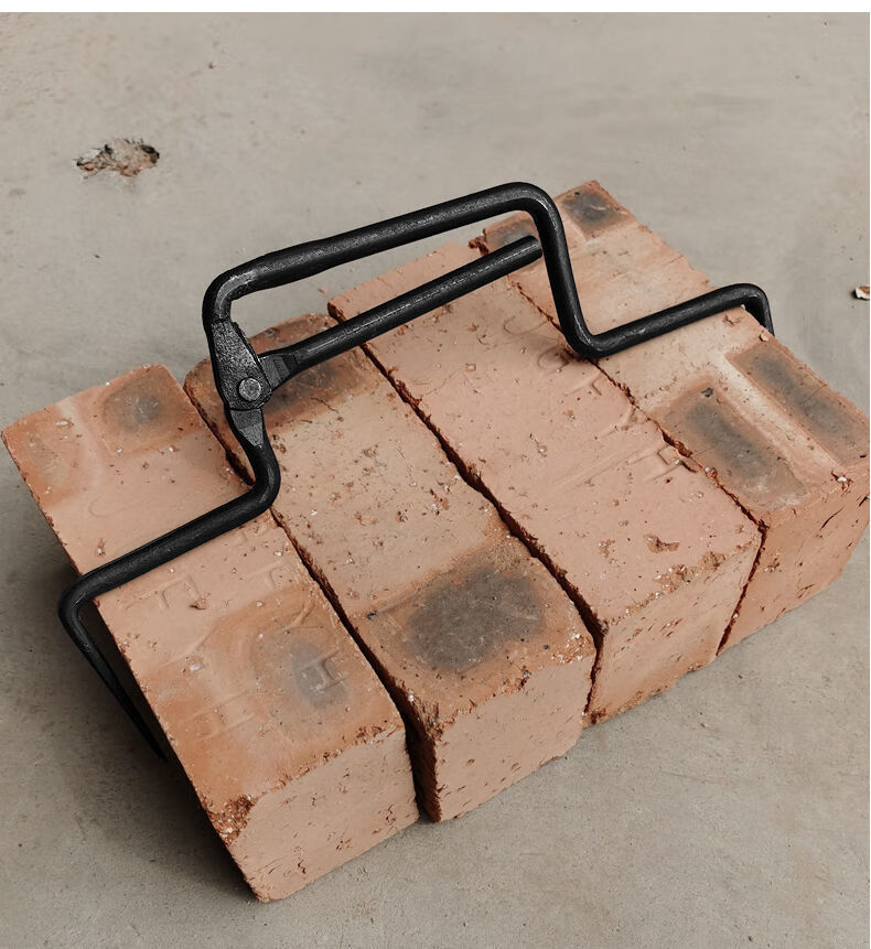 砖夹子红砖钳子大号加粗大力可调多功能搬砖神器钳工具提砖夹a14粗