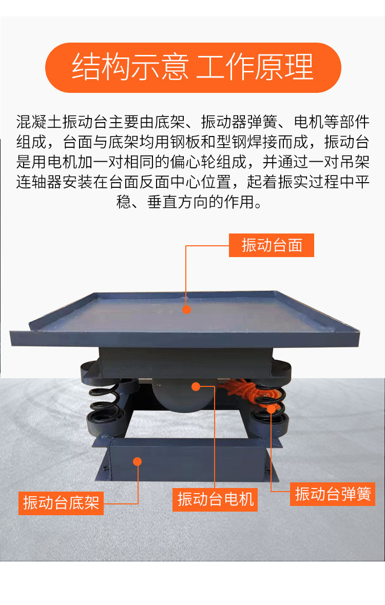 小型混凝土振动台砼震动台实验水泥振动板试块震动平板0.