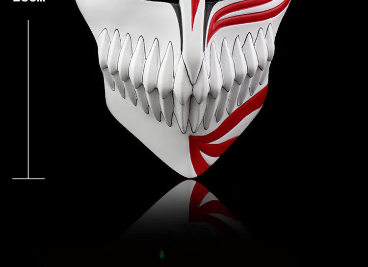 死神黑崎一护面具 黑崎一护死神面具 动漫cospla万圣节舞会恐怖男女全