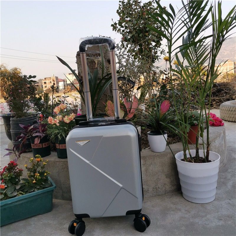 英寸小型旅行李箱拉杆箱女韩版男玫瑰金20304013寸两节拉杆可拆卸轮子