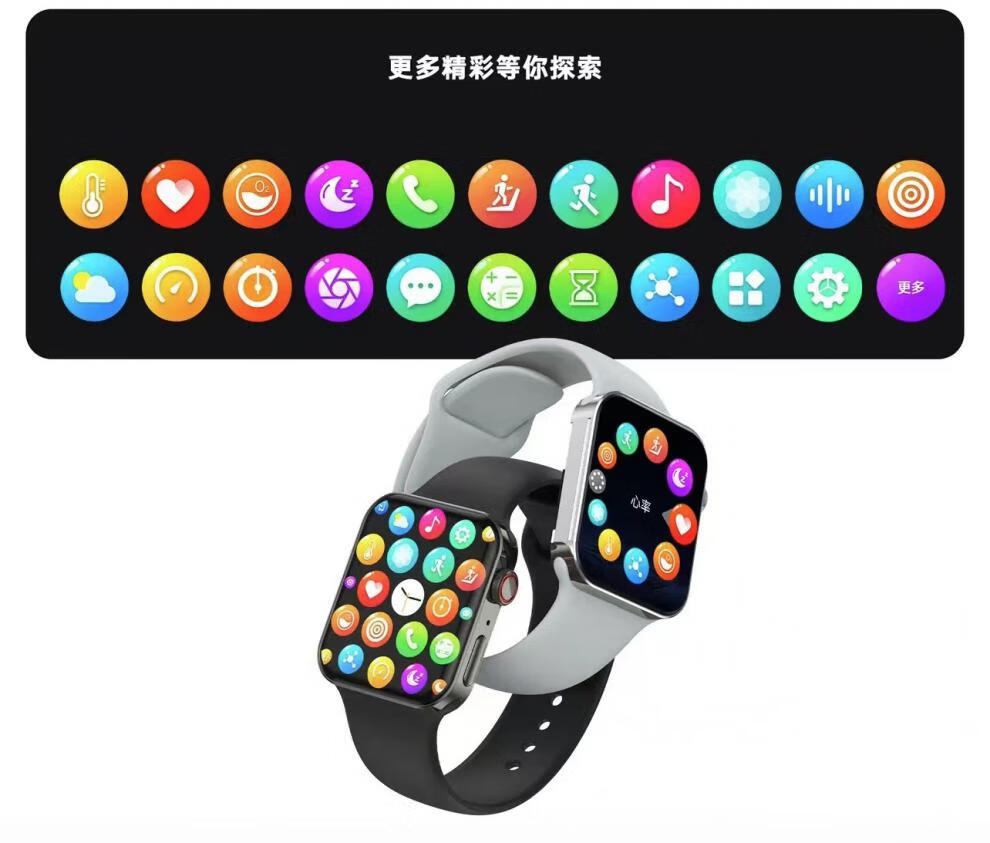 华为(huawei)通用直角边多功能蓝牙通话运动watch8智能手表nfc【n76