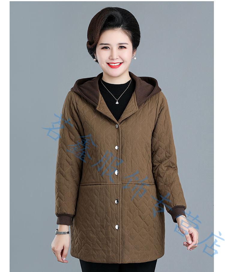 冬天胖太太加肥加大码品牌服装中老年200斤棉袄胖妈妈装秋外套老人