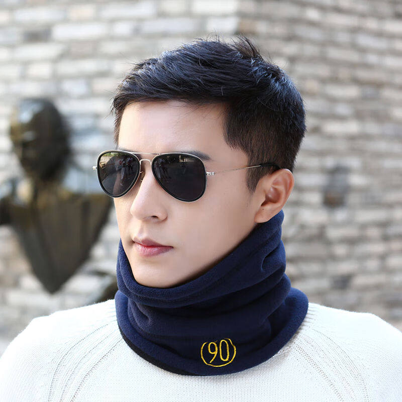 服饰配件 男士丝巾/围巾 paccroom 男生围巾冬天户外围脖男冬季保暖