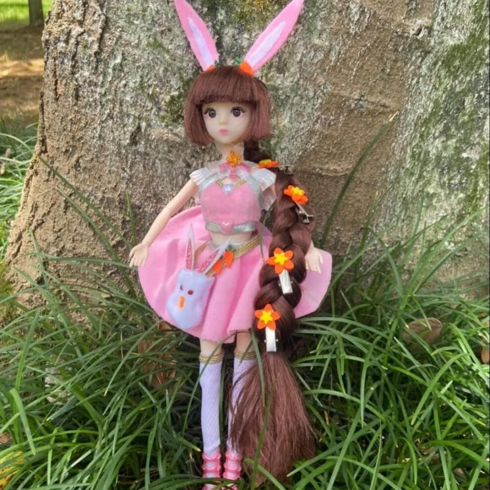 2022年新款小五芭比娃娃30厘米斗罗大陆唐三和小舞公主洋娃娃儿童玩具