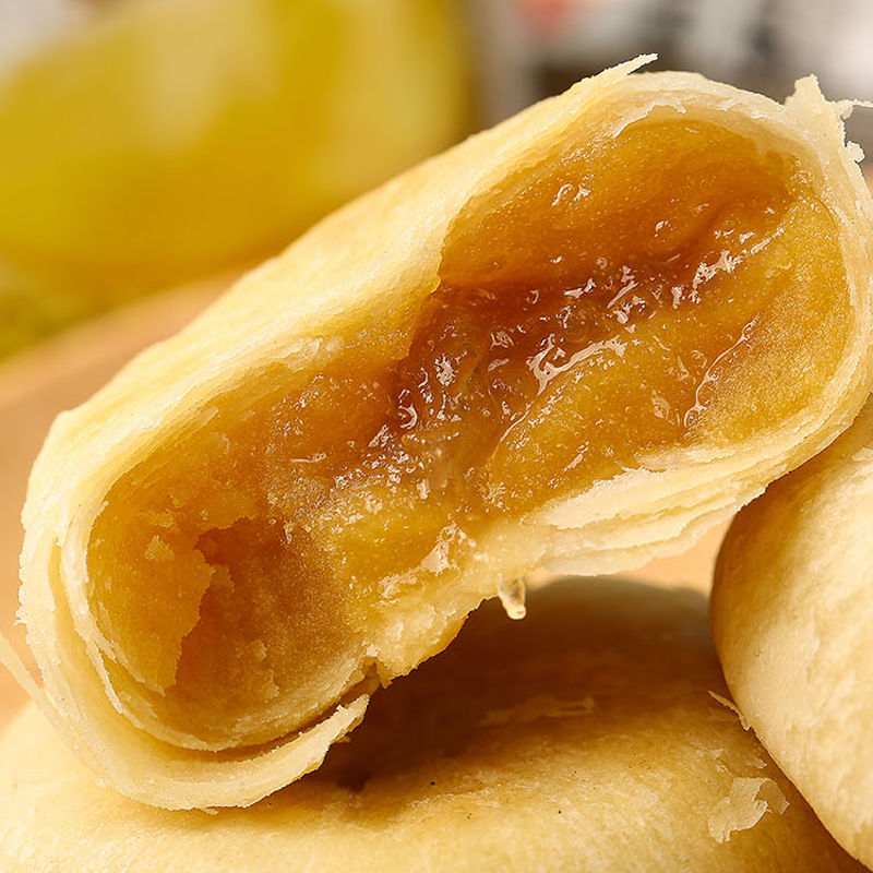 卡尔顿榴莲饼新日期传统糕点小吃凤梨饼散装榴莲酥榴莲饼2斤