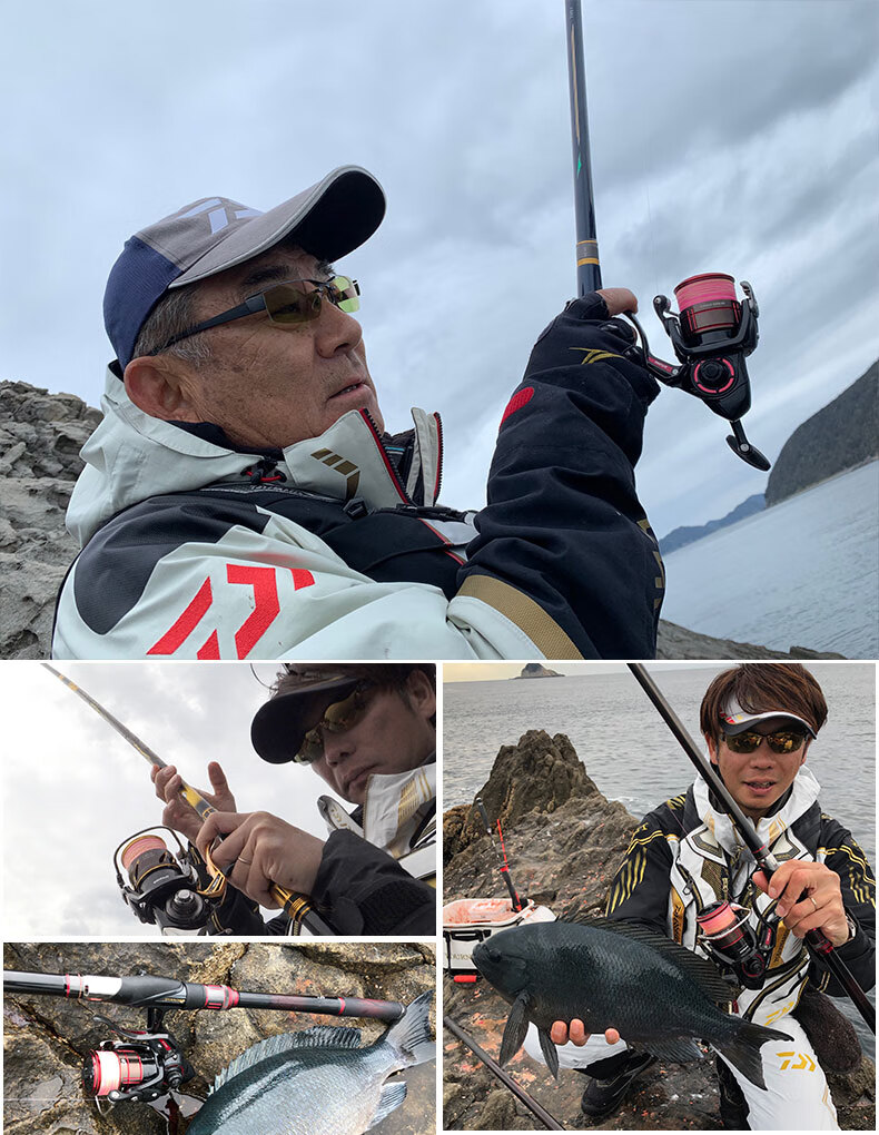 达(亿瓦cygnus cs日本碳素钓鱼竿黑鲷矶钓竿滑漂达瓦矶竿套装 1.5号5.