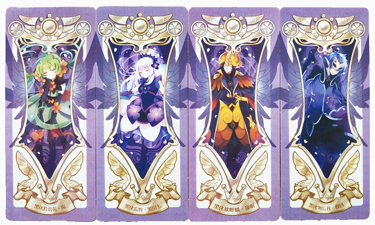 之法典游戏卡牌小花仙精灵王闪卡小花仙契约卡片小花仙全闪卡随机40张