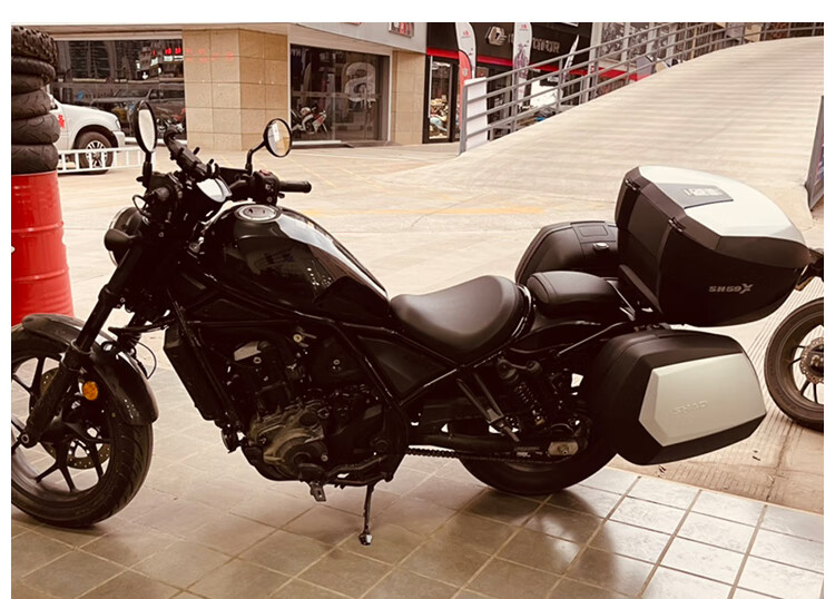 适用于本田摩托车叛逆者rebel cm1100边箱夏德三箱防水快拆后备箱