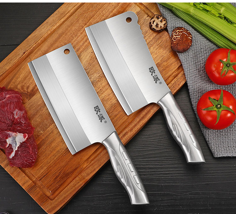 欧派菜刀不锈钢切片刀全钢手柄厨刀家用切肉刀水果刀厨房刀具砍骨刀