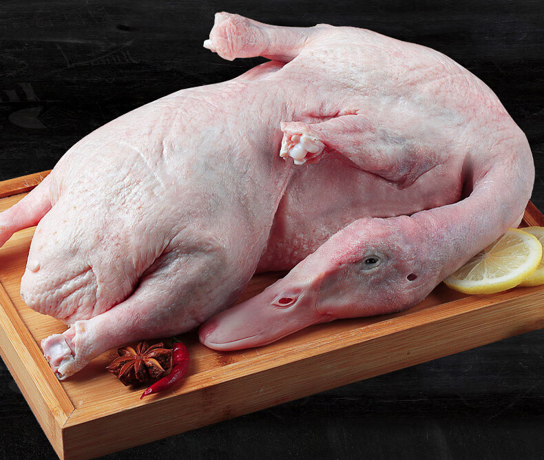 老鸭子整只鸭货生鲜食材老鸭肉新鲜冷冻食品白条土鸭番鸭麻鸭两只装