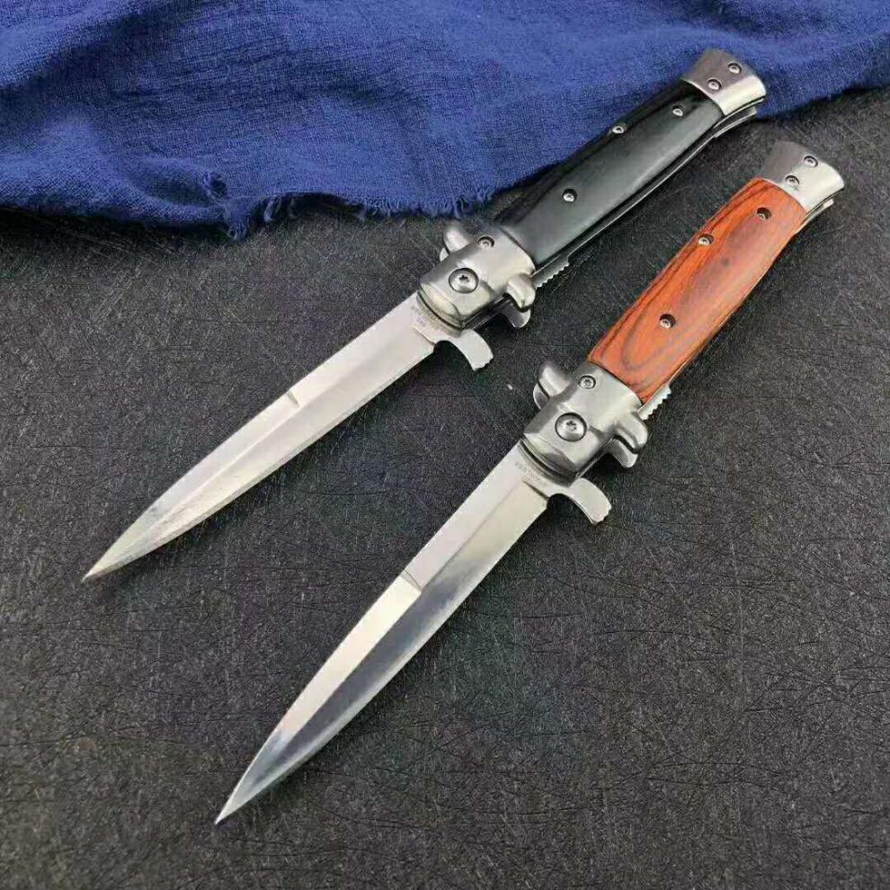 黑手党短剑新款阳江刀折叠刀防身用品户外野营高硬度家用水果刀元气