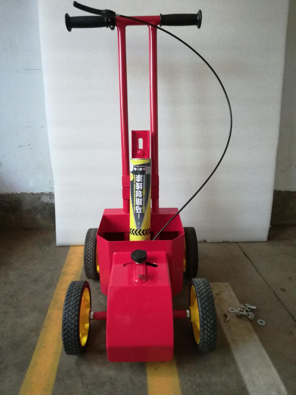 车位划线机划线车划线机画线器油漆画线车道路停车位划线操场场警示线